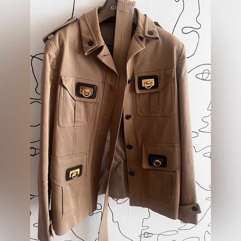 Gucci runway safari jacket 2009